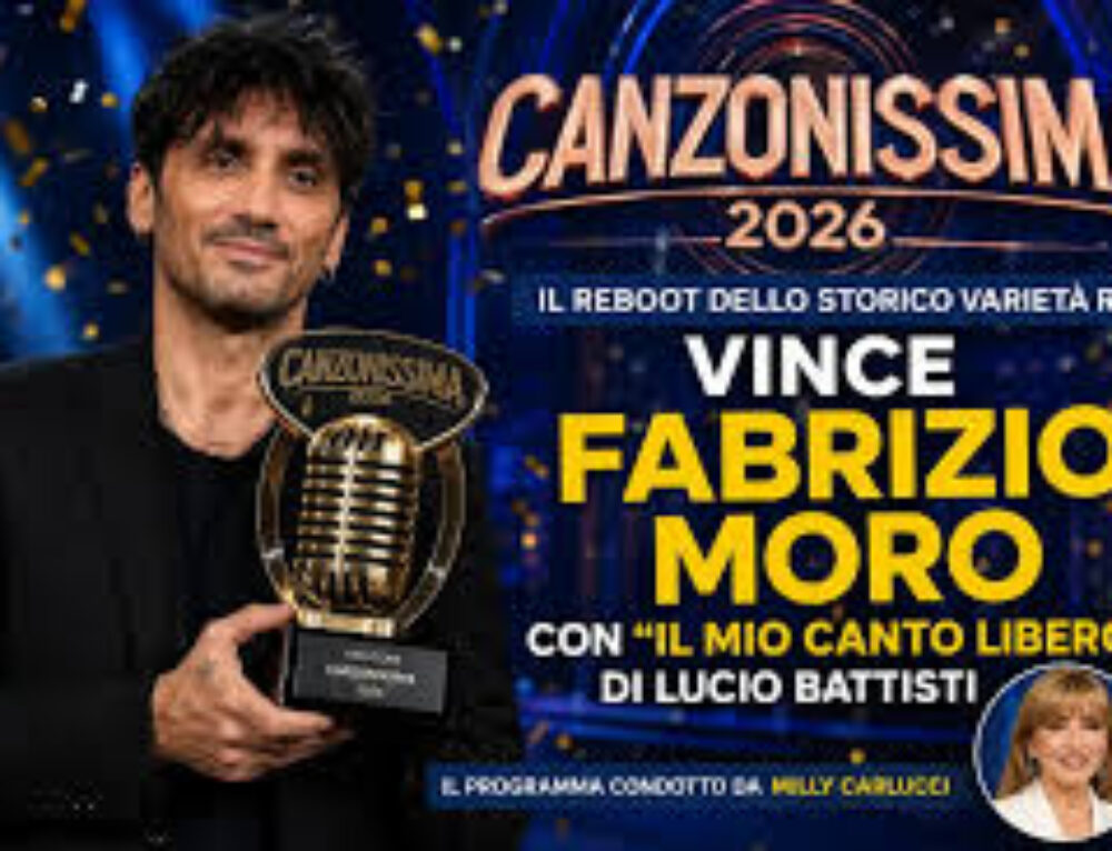 “Rai 1 Canzonissima 2026!”