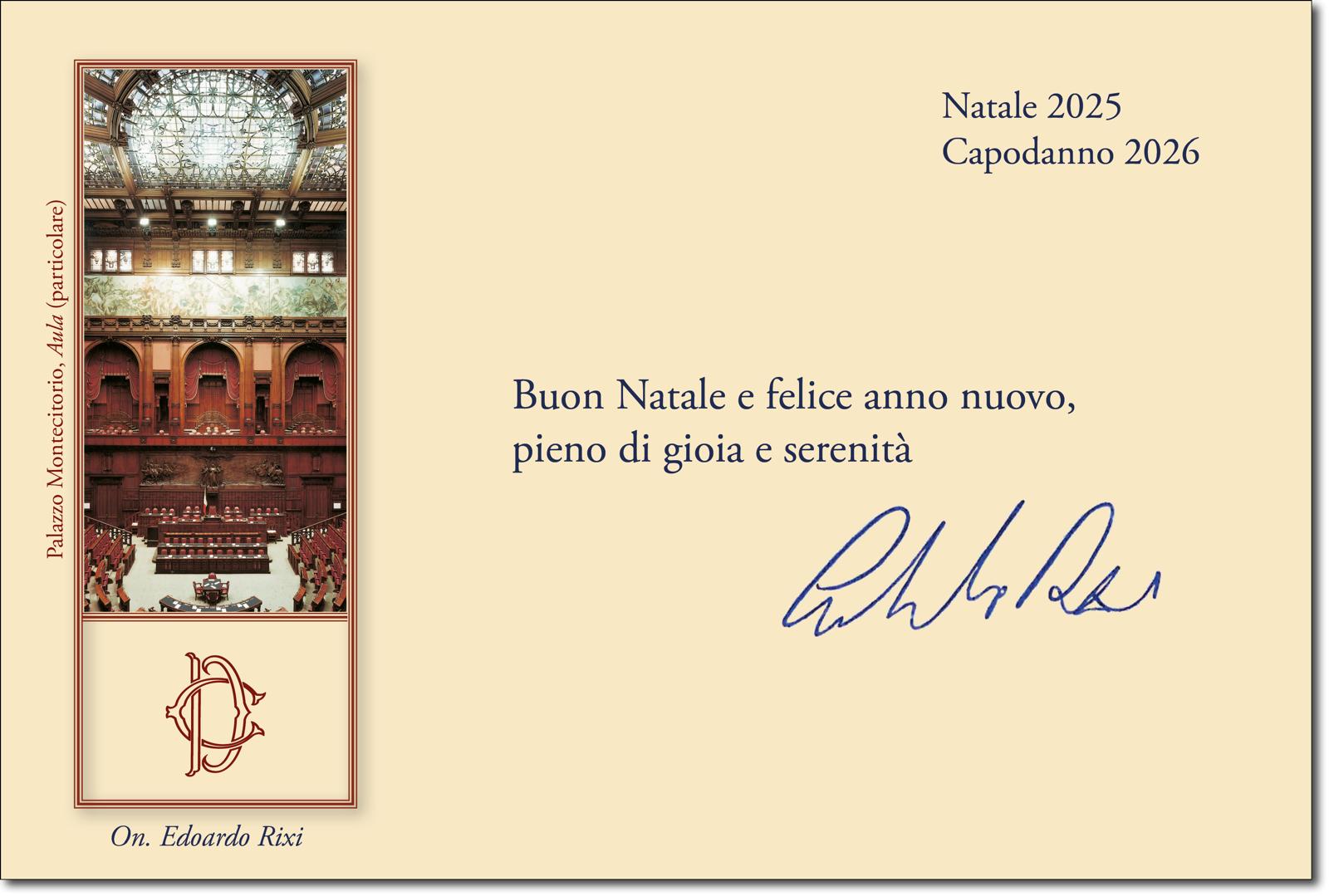 “Gli Auguri dell’Onorevole Ligure Edoardo Rixi Segretario Federale Regione Liguria Lega!”